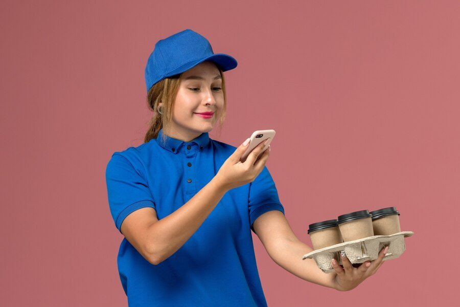 Yogurt Delivery Lady